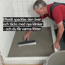 Experttips om golvvärme: Värme från en värmekabel Experttips om golvvärme: Värme från en värmekabel